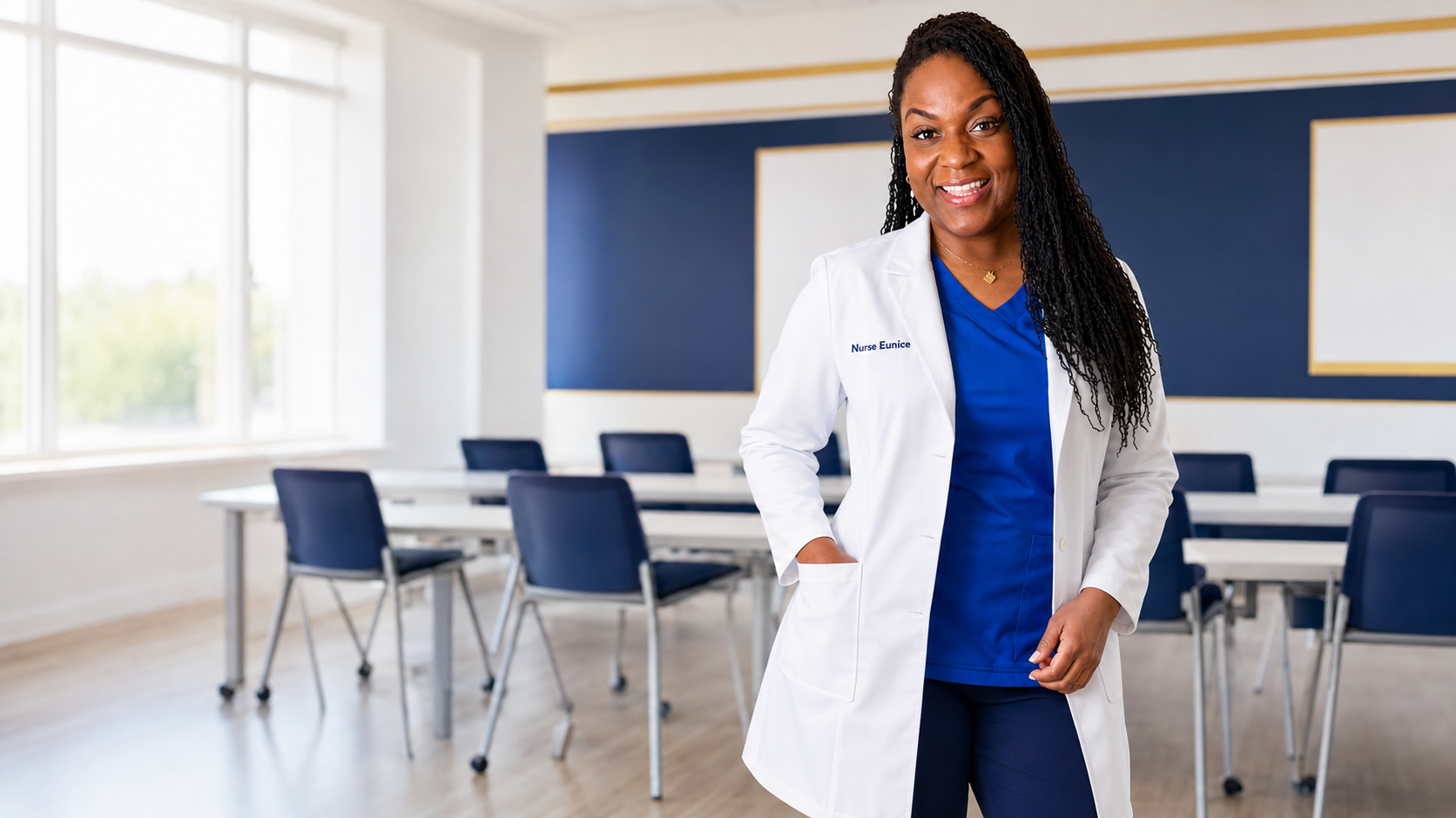 Nurse Eunice, nurse educator and owner of Florida Training Academy in Jacksonville